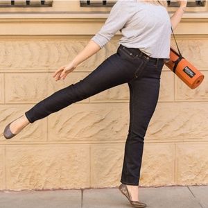 NWT Betabrand Stretch Jeans Dark Wash Size 30